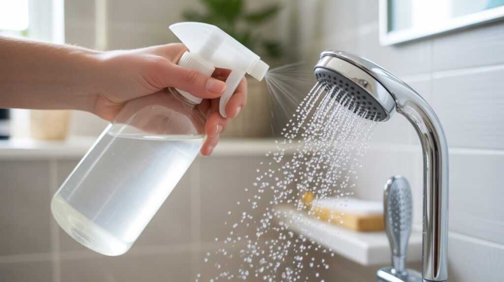 Remove Limescale from Showerheads Using Household Items
