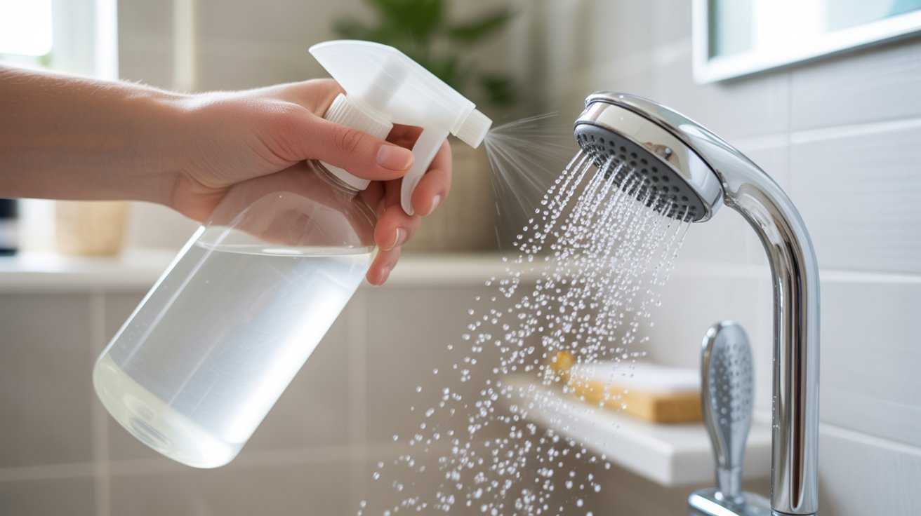 Remove Limescale from Showerheads Using Household Items