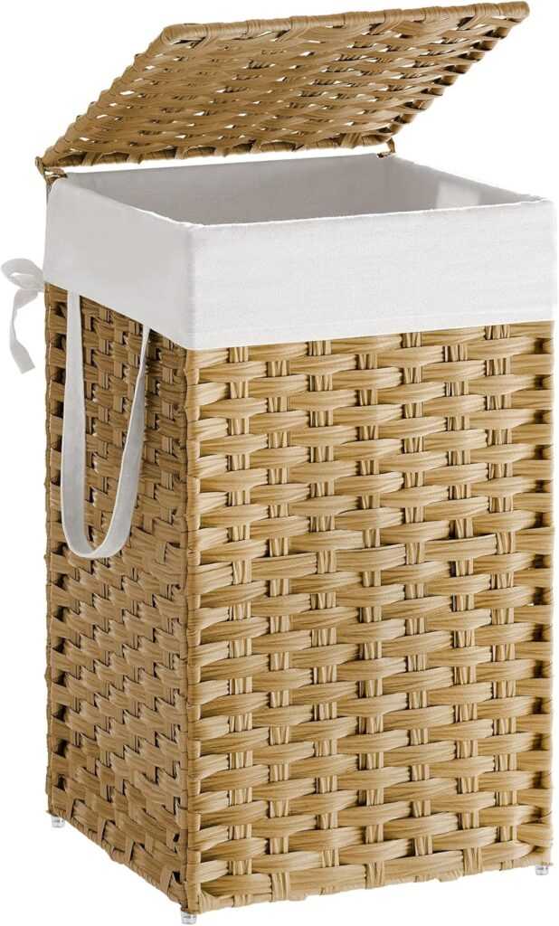 SONGMICS Goose Yellow Laundry Hamper