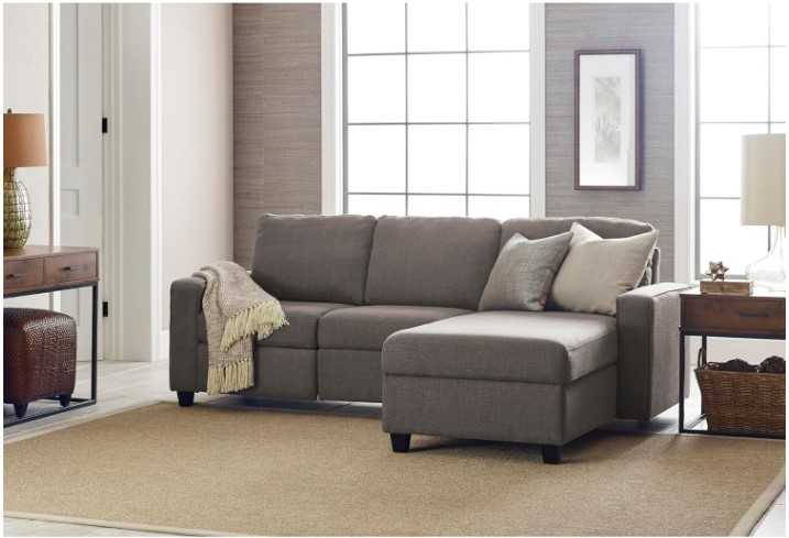 Serta Palisades Reclining Sectional Sofa with Right Chaise