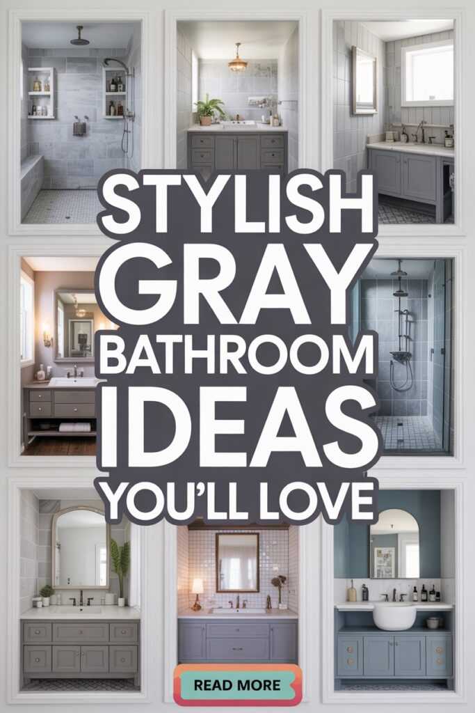 Gray Bathroom Ideas & Inspiration