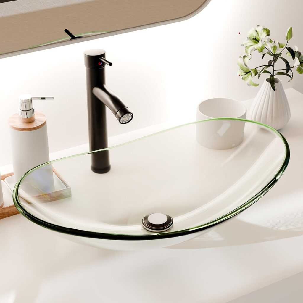Tempered Glass Vessel Sink – For the Bold Ones