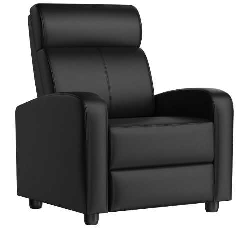 Yaheetech Recliner Chair PU Leather Recliner Sofa