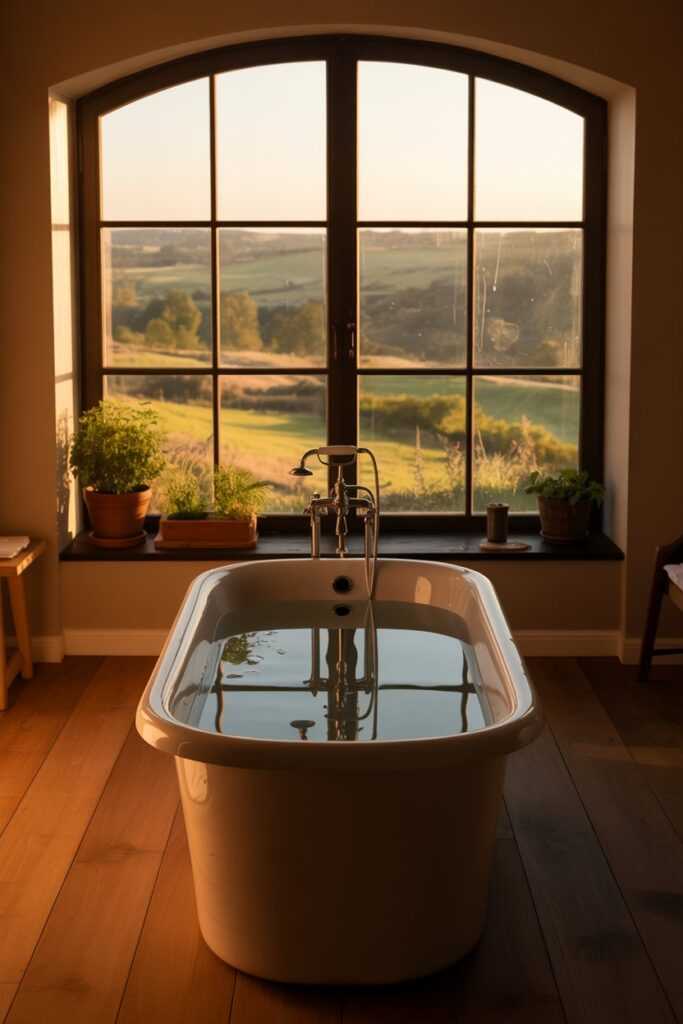 Bathtub with a View