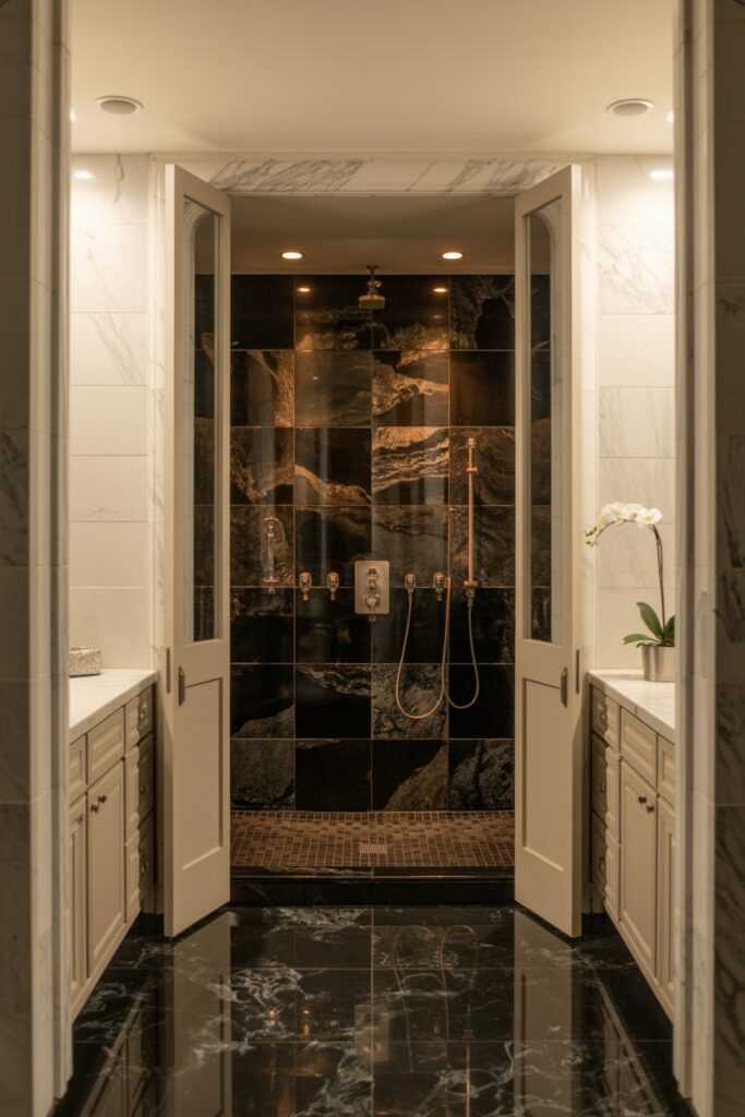 Double Shower Doors
