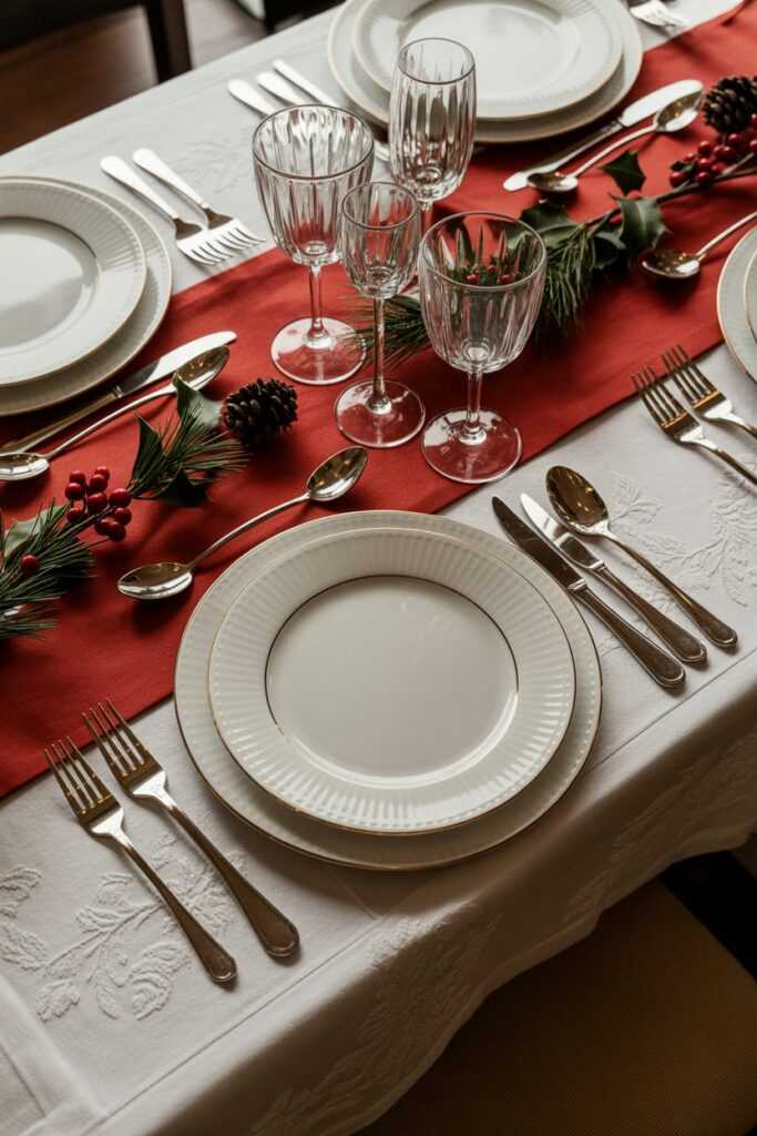 Picking the Right Table Linens, Plates, Glassware, and Cutlery