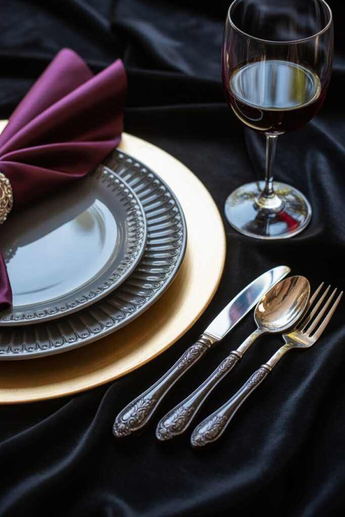 Plates, Glassware, and Flatware