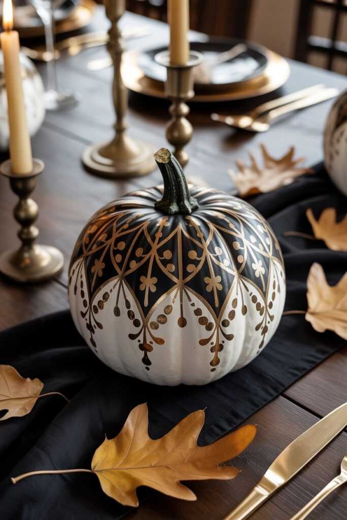 Pumpkin Painting Ideas for Centerpieces