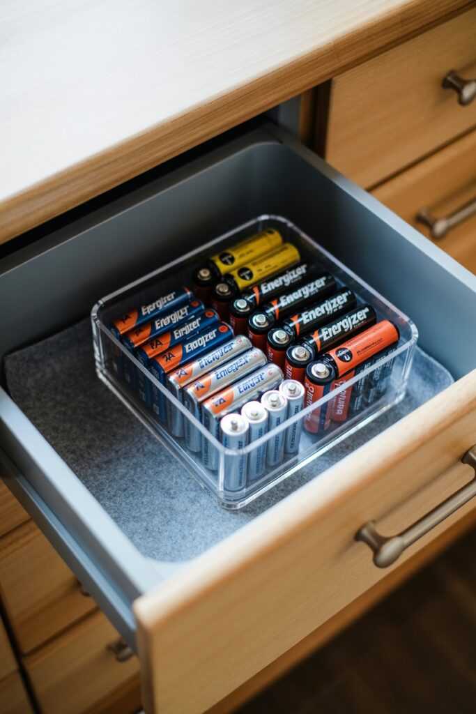 Store Batteries Properly