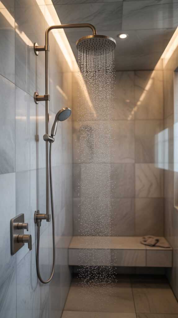 Top Dual Showerheads