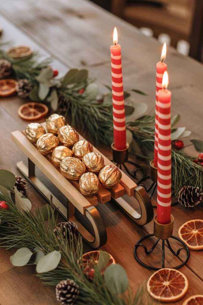 Adding Rustic Christmas Decor to the Table