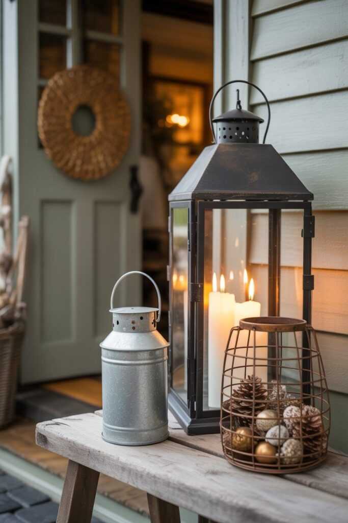 Choosing the Right Lanterns for Your Christmas Entryway