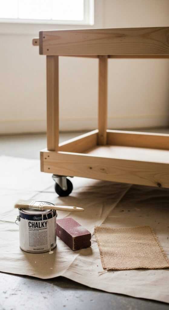 DIY Farmhouse Dessert Cart Ideas