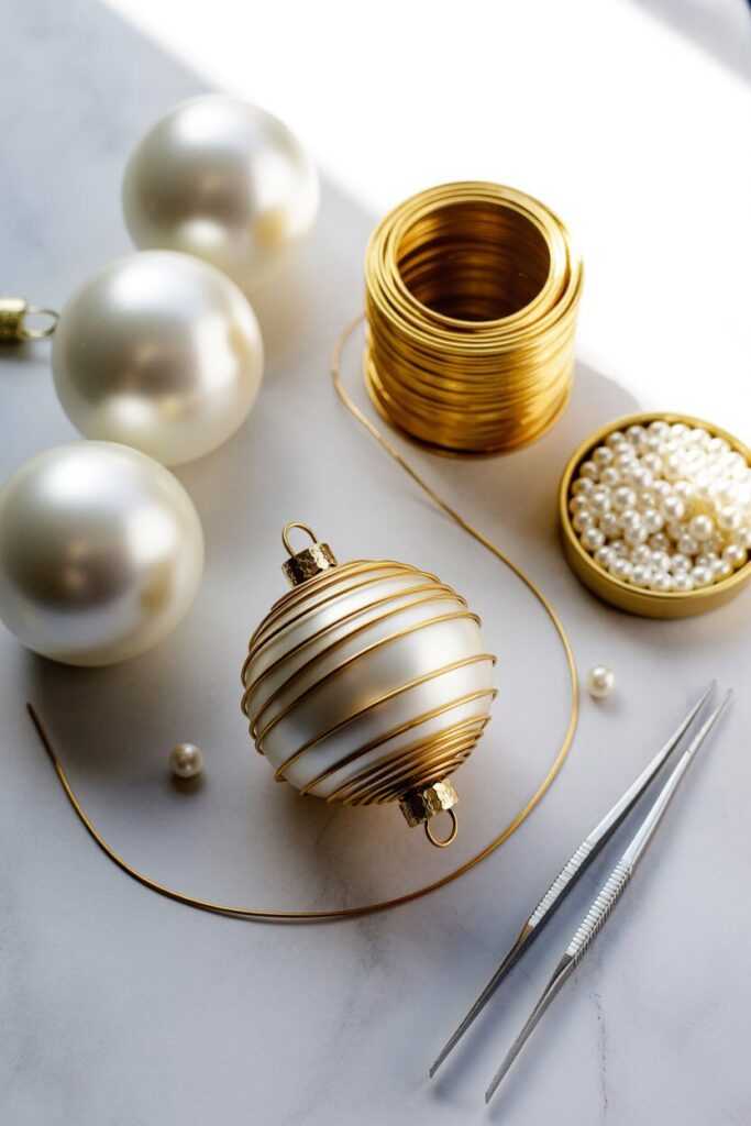 DIY Gold and White Décor Ideas