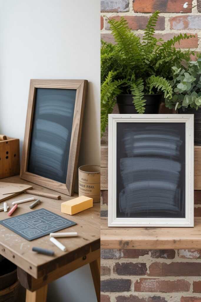 DIY vs. Store-Bought Chalkboard Art