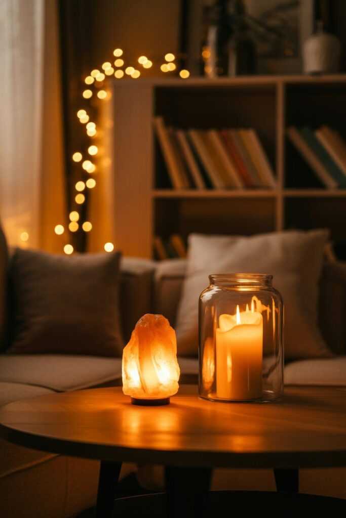 Focus on Cozy Lighting