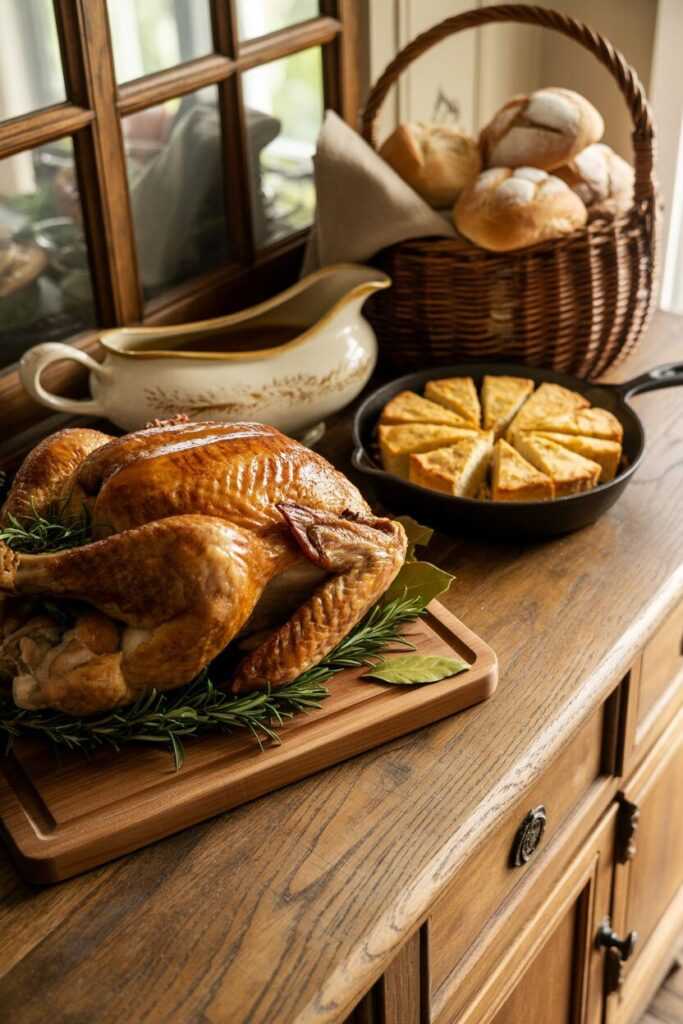 Food Display: Rustic but Refined