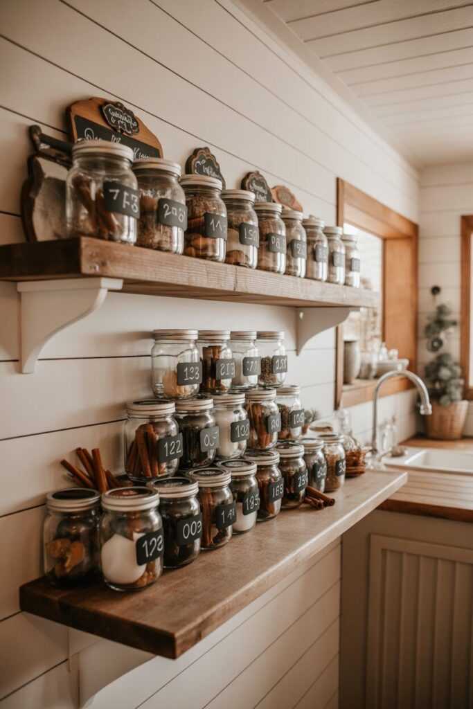 How to Display Your Advent Jars