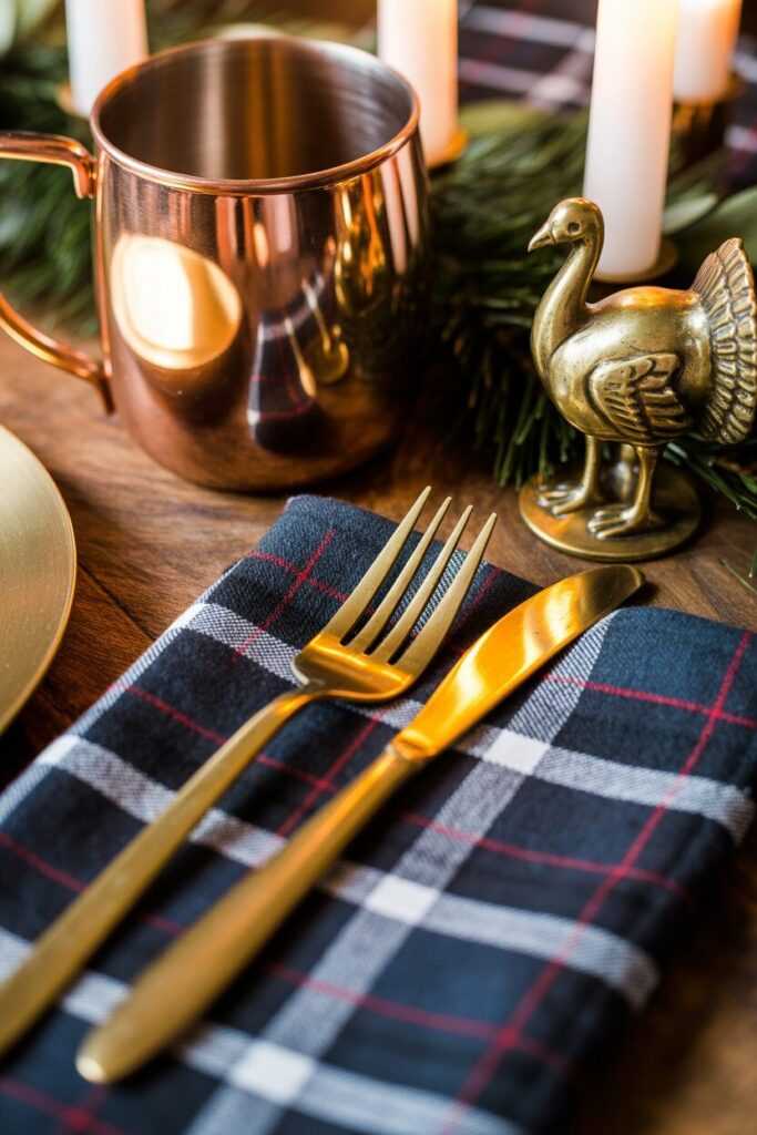 Incorporate Metallic Accents