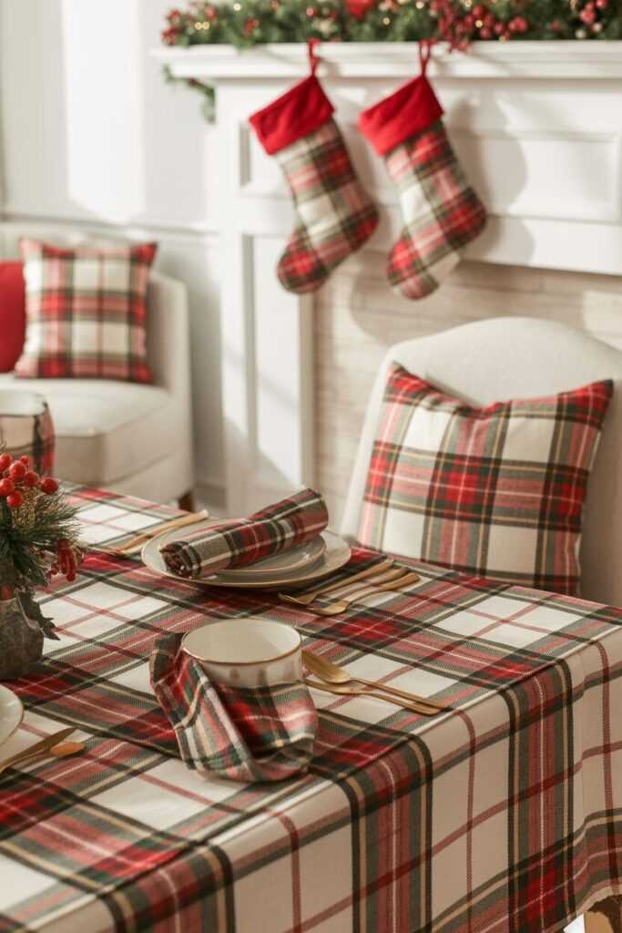 Incorporating Plaid Beyond Blankets