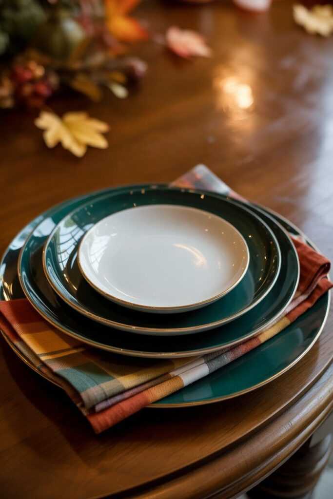 Play with Layered Dinnerware