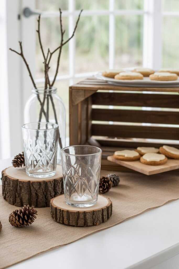 Rustic Dessert Table on a Budget