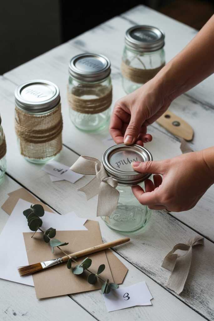 Step-by-Step: How to Make Farmhouse Christmas Advent Jars
