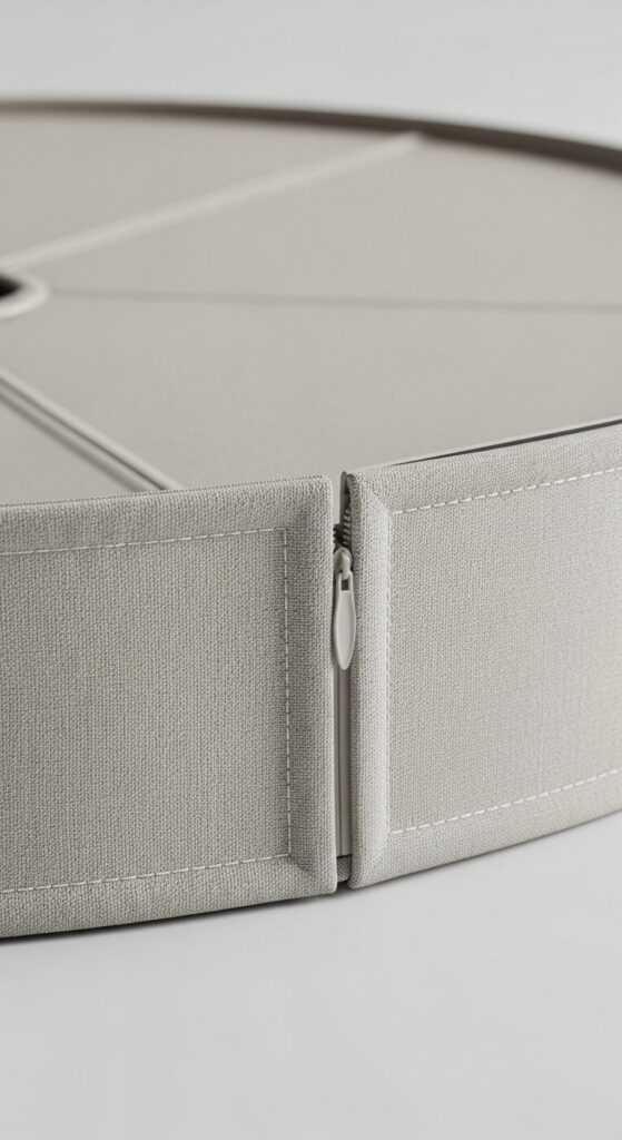 The Anatomy of a Minimalist Modern Tree Skirt