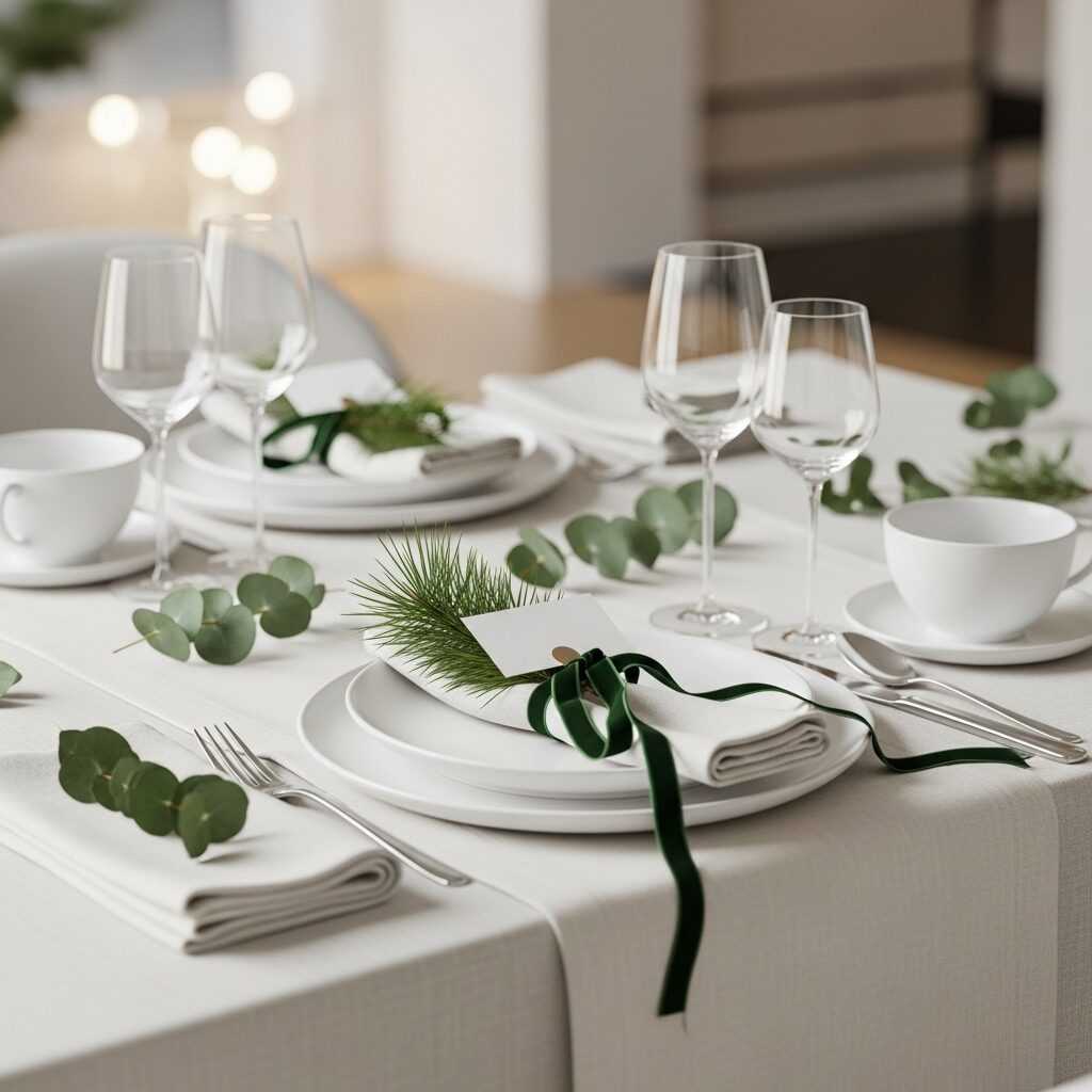 Best Minimalist Color Themes for Christmas Dinner