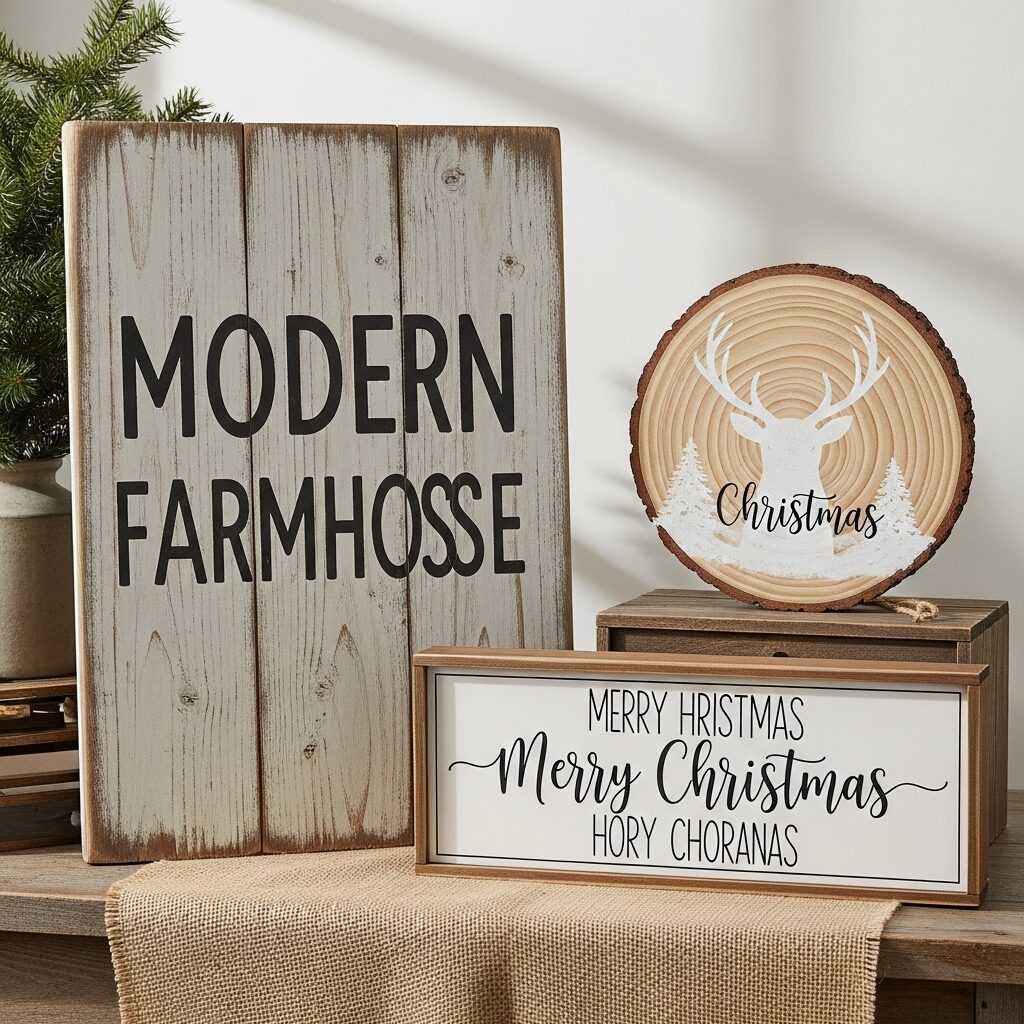 Choosing the Perfect Rustic Christmas Kitchen Sign