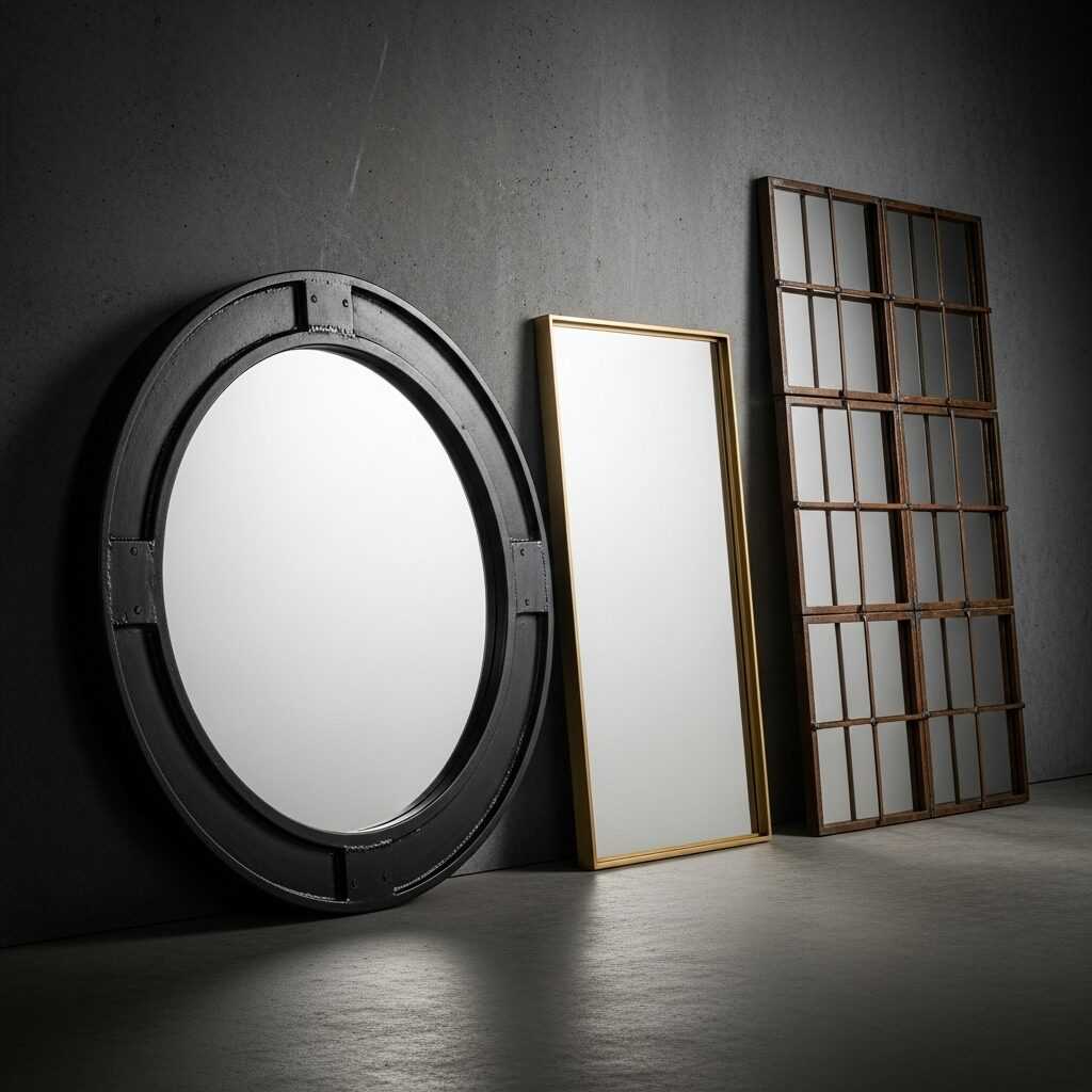 Choosing the Right Industrial Mirrors for Your Photo Wall