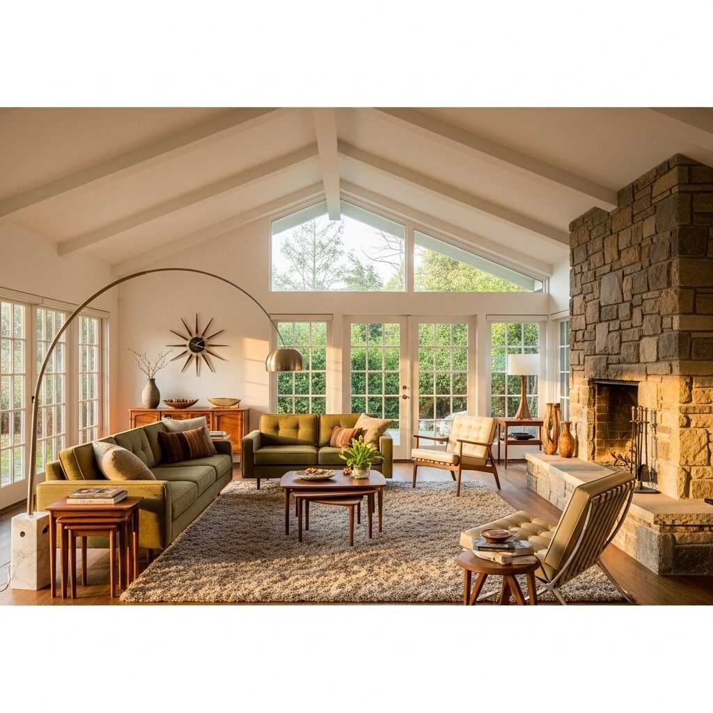 Creating the Perfect Gathering Space With Mid Century Charm