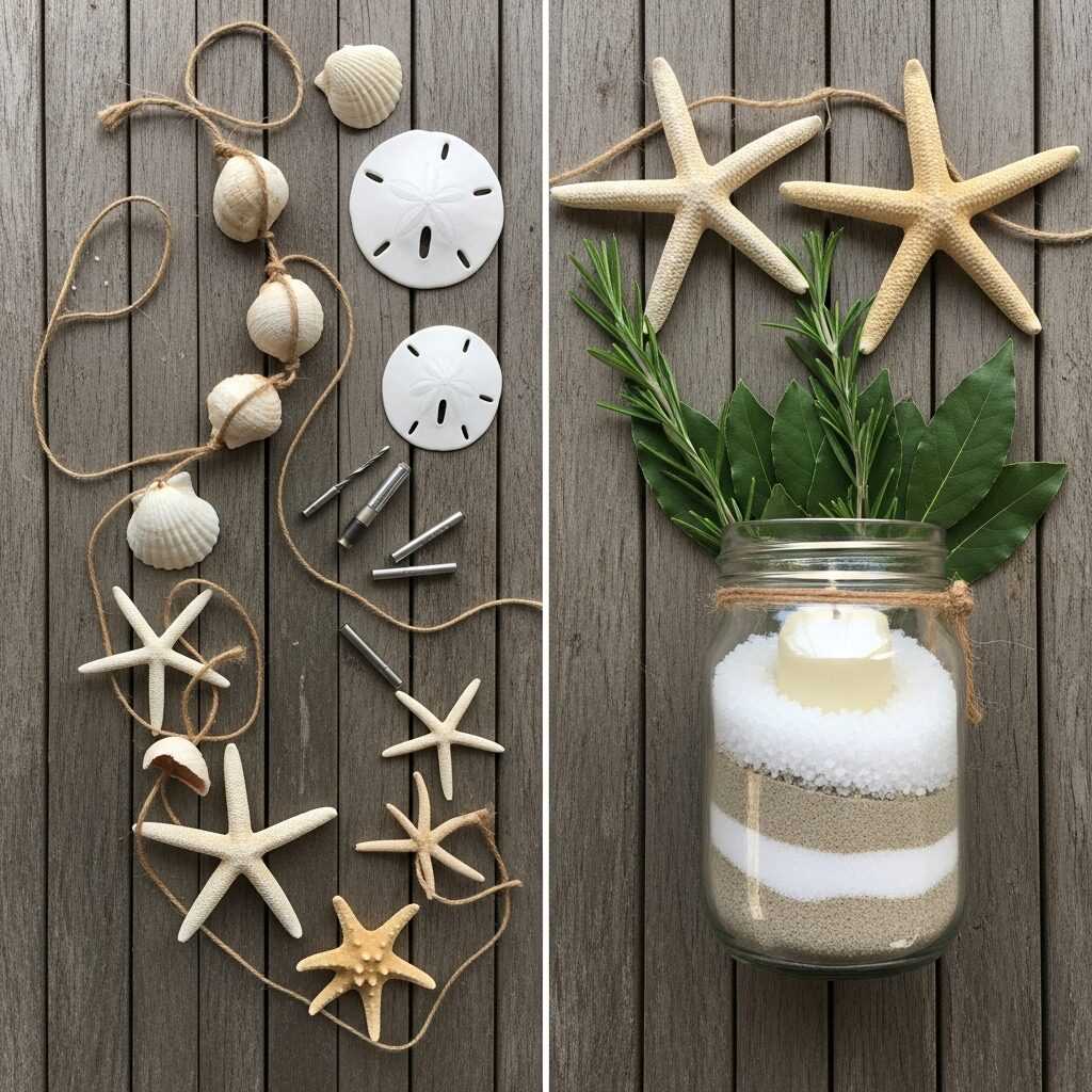 DIY Coastal Christmas Projects