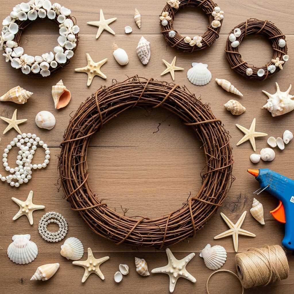 DIY Coastal Wreaths: Easy and Fun