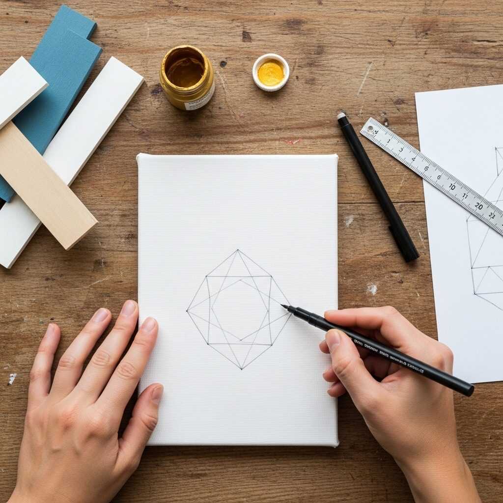 DIY Minimalist Christmas Wall Art Ideas