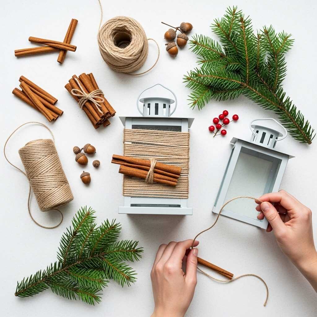 DIY Rustic Lantern Decor Ideas