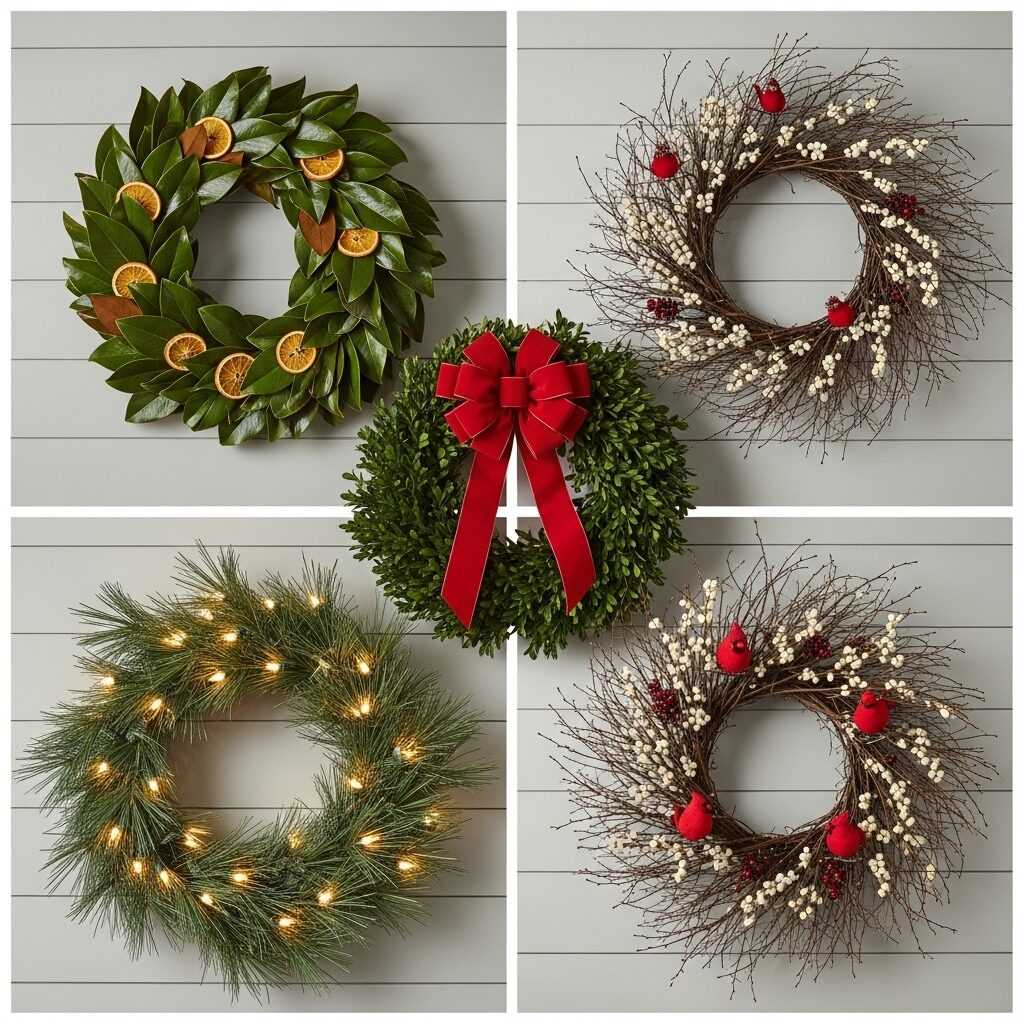 Different Styles of Traditional Wreaths to Try