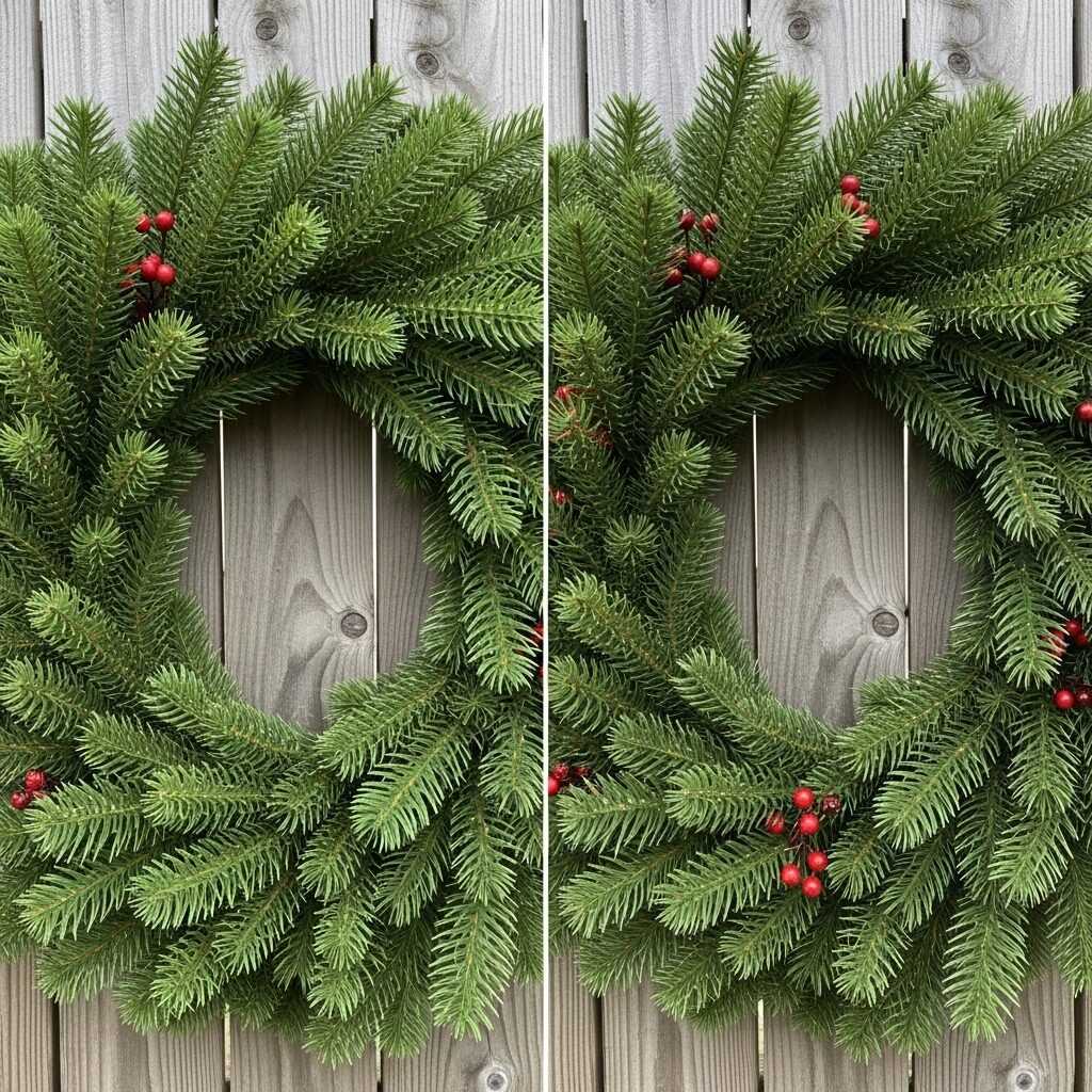 Fresh Wreaths vs. Artificial Wreaths