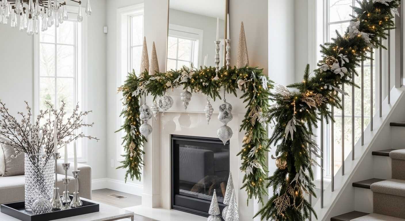 Glam Christmas Garlands for Modern Homes