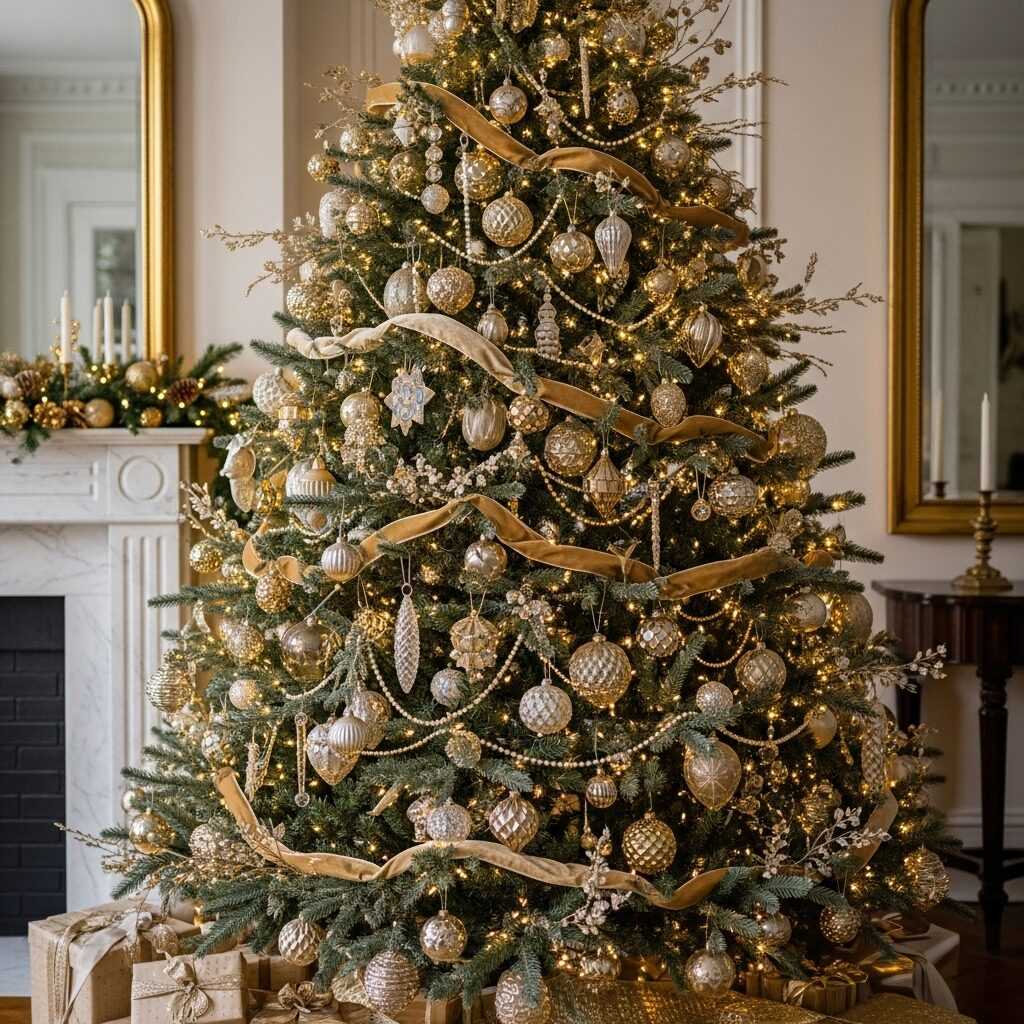 Glam Christmas Ornaments for an Elegant Tree Look