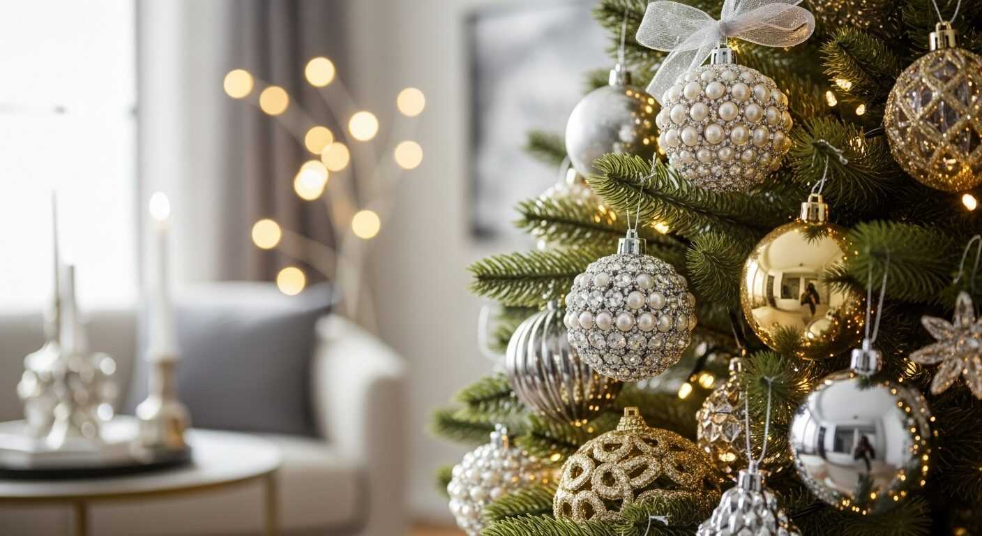 Glam Christmas Ornaments for an Elegant Tree Look