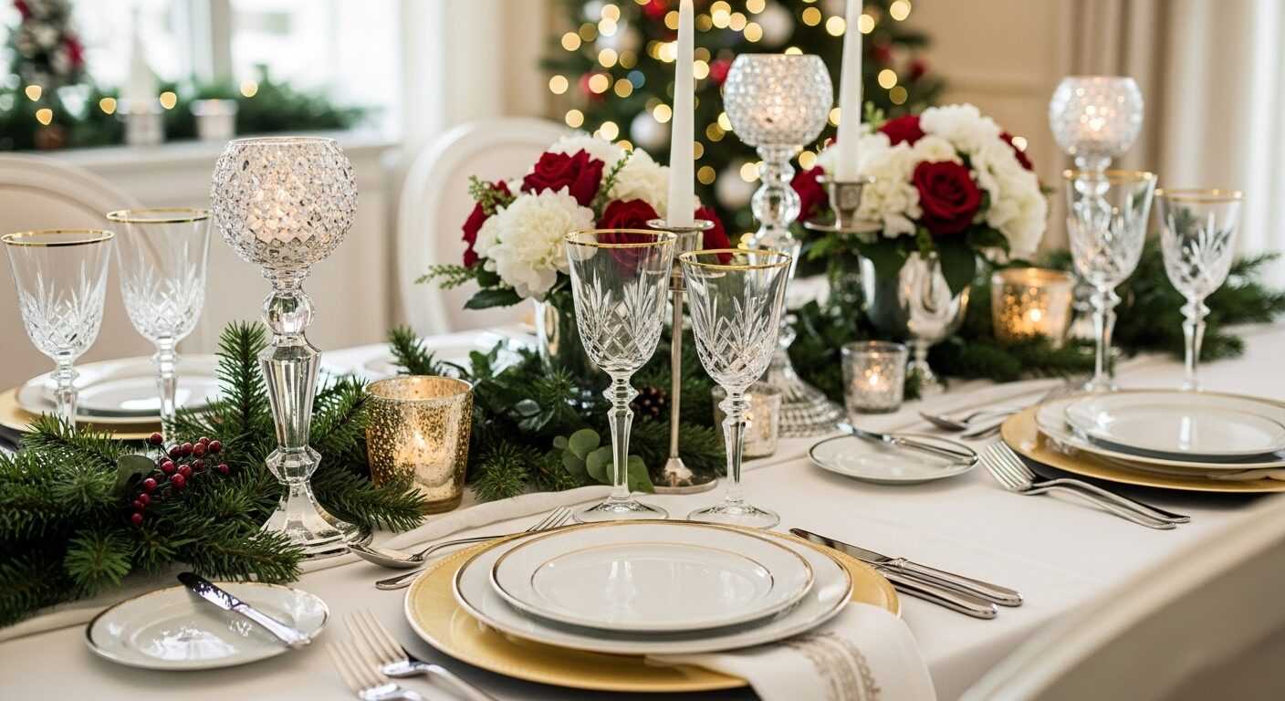 Glam Dinnerware Sets to Elevate Your Christmas Table