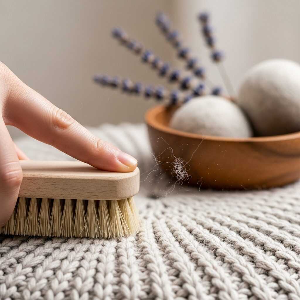 How to Maintain Your Boho Knit Pouf All Winter