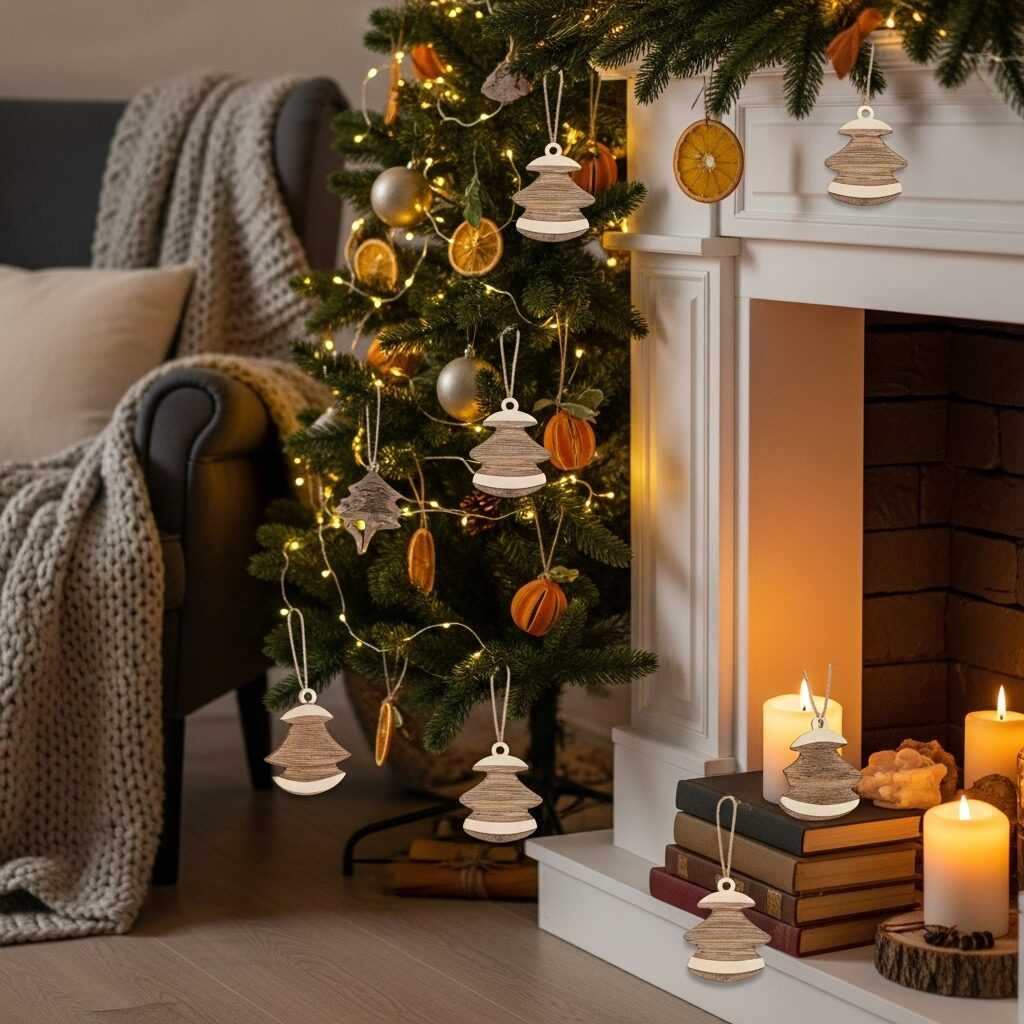 How to Use Rustic Wooden Ornaments for Cozy Holiday Charm