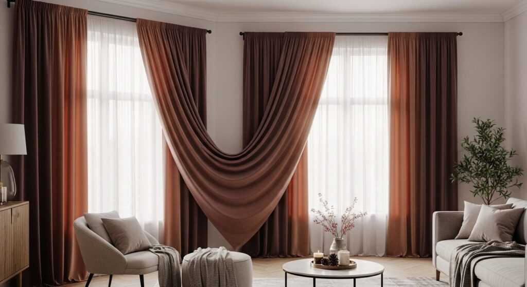 Modern Velvet Curtains That Warm Up Winter Rooms