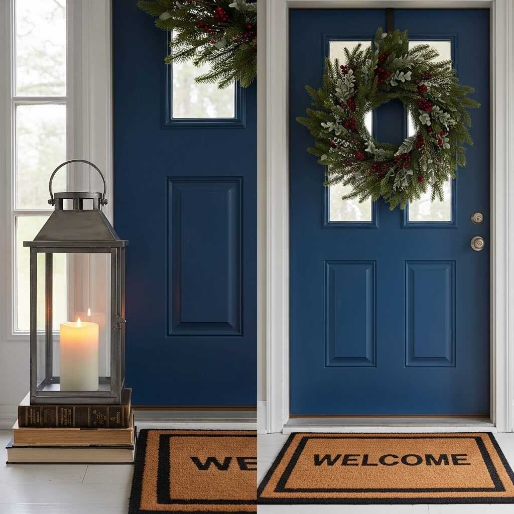 Pairing Lanterns With Other Entryway Décor