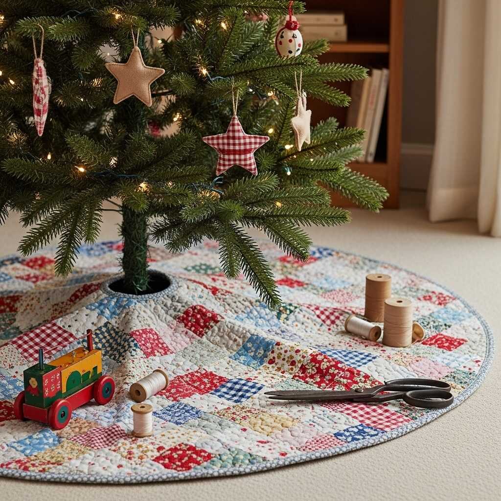 Quilted and Patchwork Skirts for Personalized Rustic Appeal