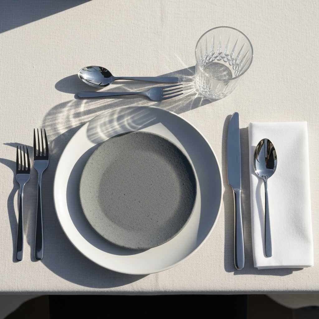 The Basics of Minimalist Table Setting