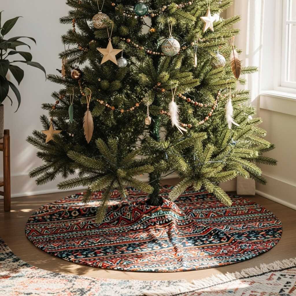 Top Reasons To Choose A Boho Christmas Tree Skirt With Unique Patterns