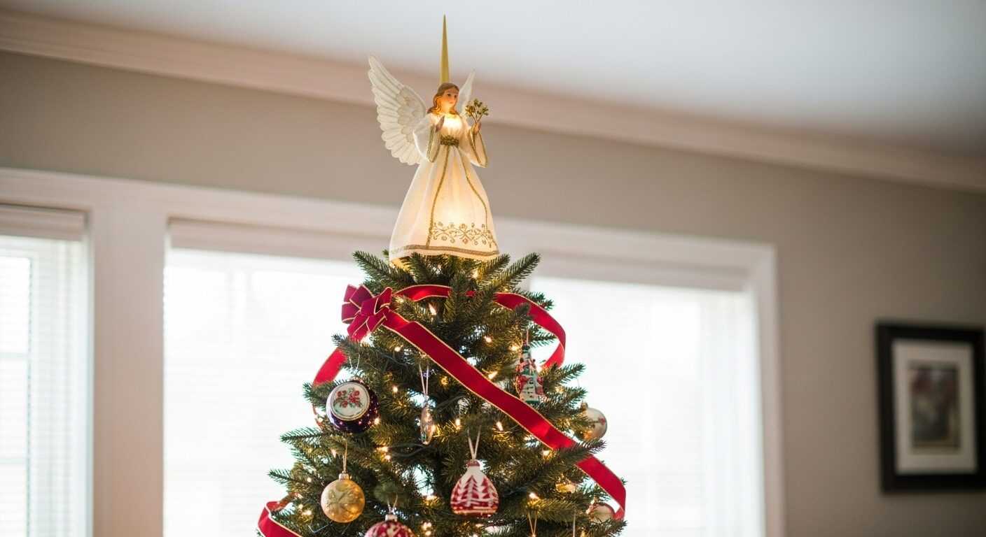Traditional Angel Tree Topper for Your Family Christmas Tree